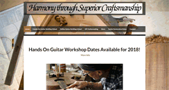 Desktop Screenshot of ericschaeferguitars.com